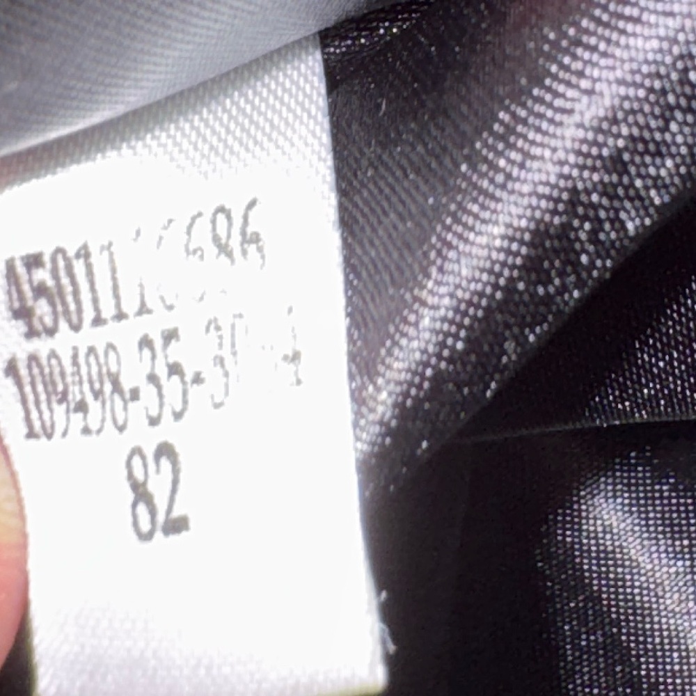 Eileen Fisher Cotton Tencel St Basket Shawl Black Open Front Cardigan Jacket - Picture 6 of 6